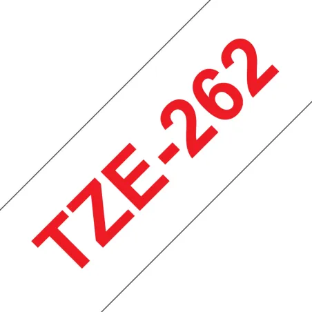 TZE262 Cinta laminada Brother compatible 36 mm x 8 metros