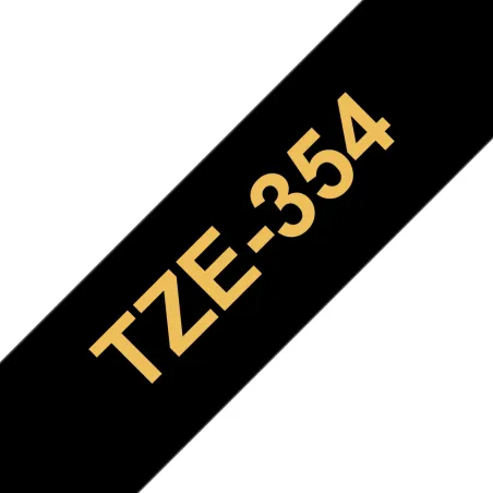 TZE354 Cinta laminada Brother compatible 24 mm x 8 metros