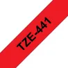 TZE441 Cinta laminada Brother compatible 18 mm x 8 metros