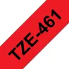 TZE461 Cinta laminada Brother compatible 36 mm x 8 metros