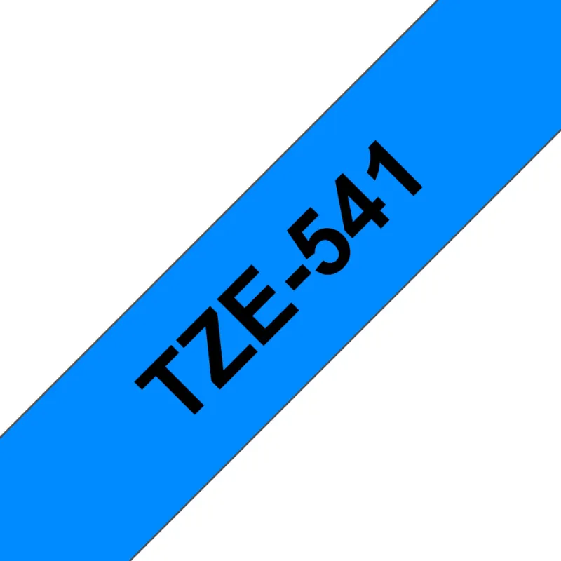 TZE541 Cinta laminada Brother compatible 18 mm x 8 metros