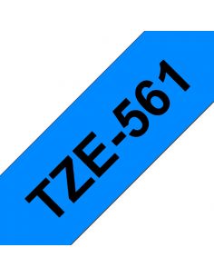 TZE561 Cinta laminada Brother compatible 36 mm x 8 metros