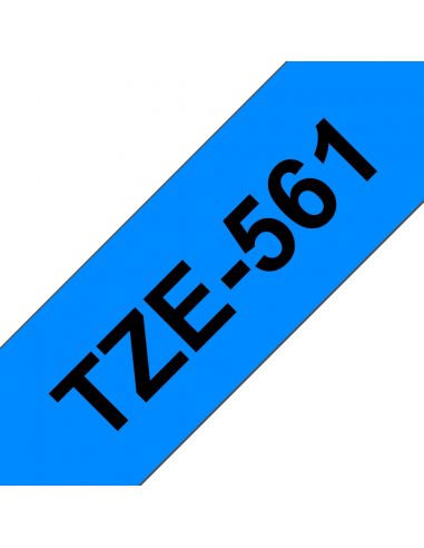 TZE561 Cinta laminada Brother compatible 36 mm x 8 metros