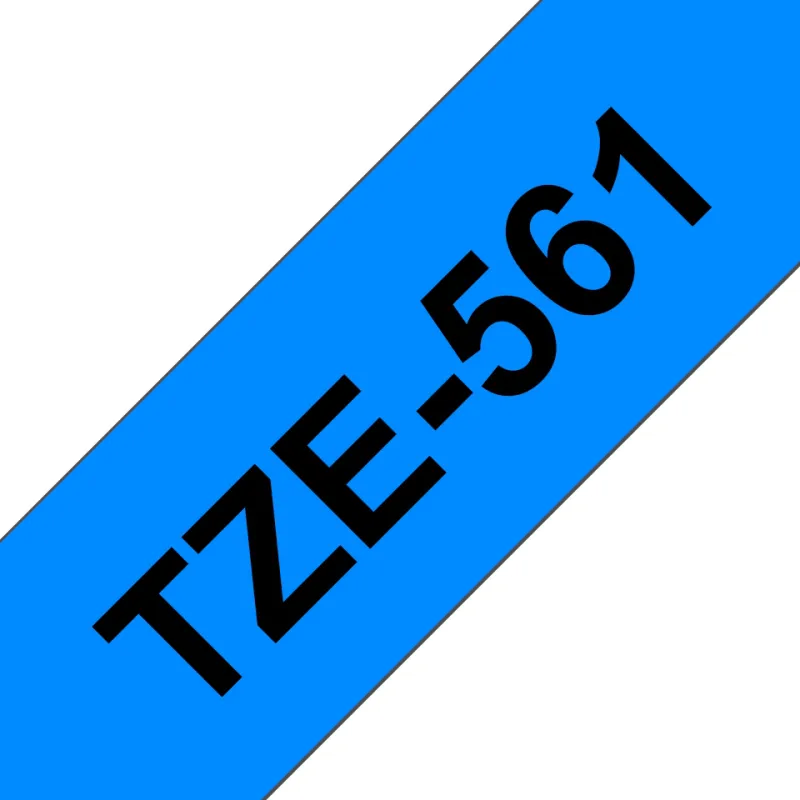 TZE561 Cinta laminada Brother compatible 36 mm x 8 metros
