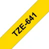 TZE641 Cinta laminada Brother compatible 18 mm x 8 metros