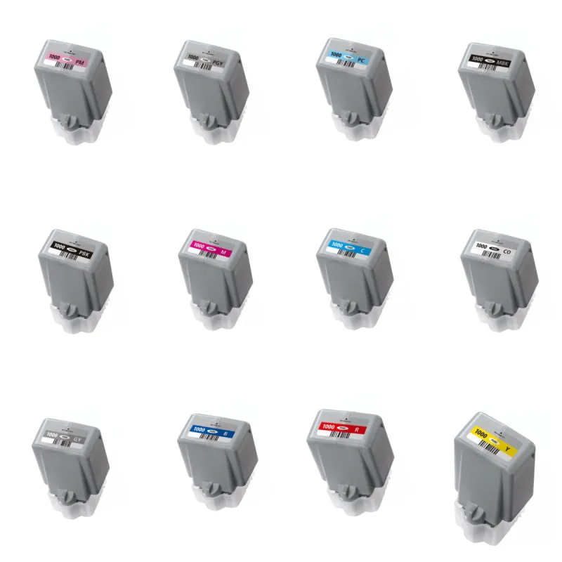 Canon PFI1000 cartucho de tinta pigmentada compatible