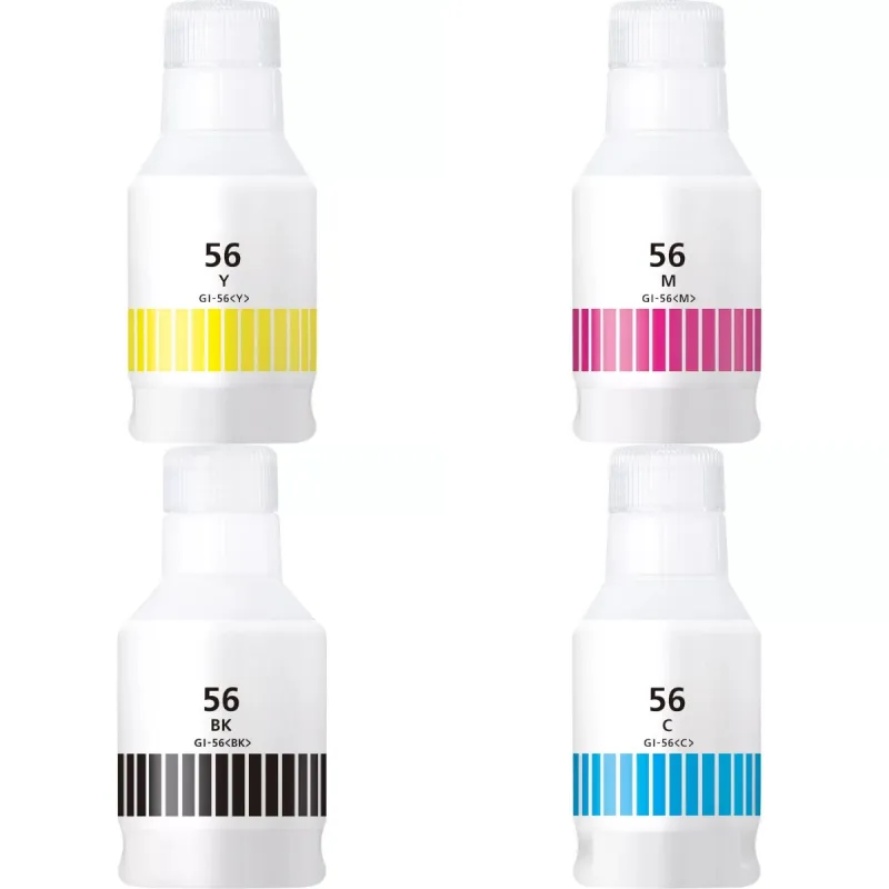 Canon GI56 4412C001 4430C001 4431C001 4432C001 botella de tinta compatible