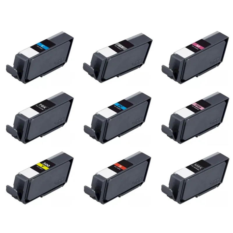Canon PFI-300 cartucho de tinta compatible 44193C001, 4194C001, 4195C001, 4196C001, 4197C001, 4198C001, 4199C001, 4200C001