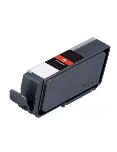 Canon PFI-300R rojo cartucho de tinta compatible