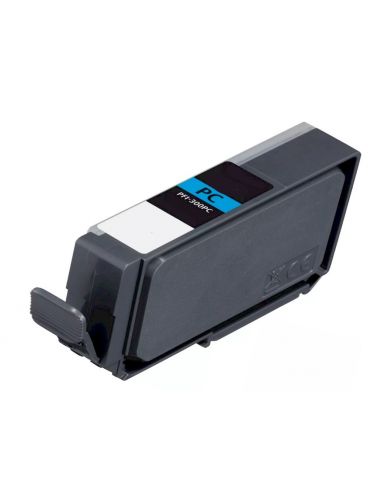 Canon PFI-300PC photo cian cartucho de tinta compatible