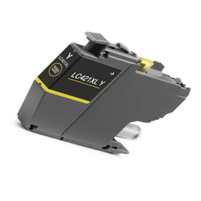 Brother LC421XLY / LC421Y cartucho de tinta compatible