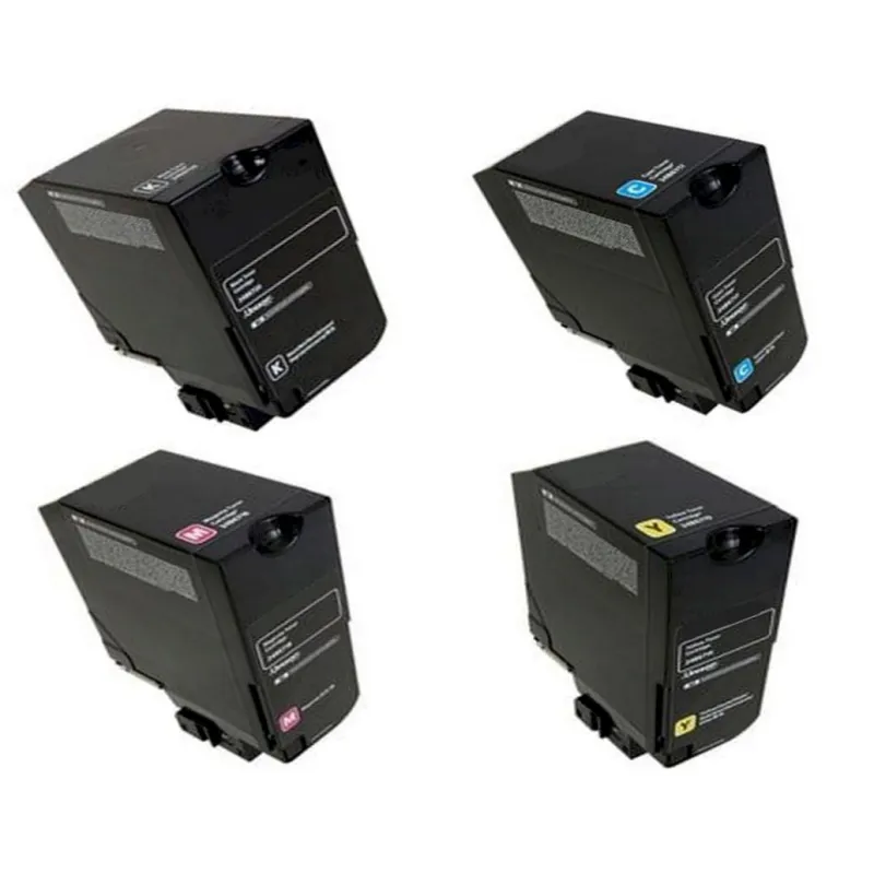 Lexmark 24B6720 24B6717 24B6718 24B6719 cartucho de tóner compatible