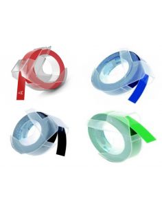 Cinta Dymo de grofado relieve 3D compatible S0898130 S0898140 S0898150 S0898160