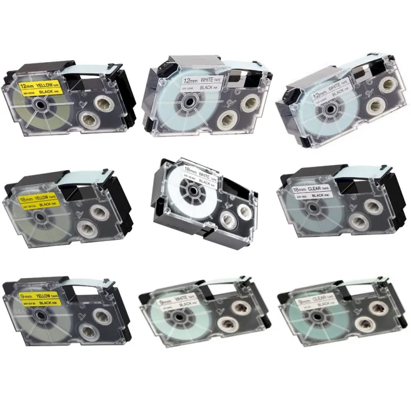 Casio cinta rotuladora XR9 XR12 XR18 compatible