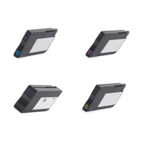 HP 712 XL 3ED71A, 3ED70A, 3ED67A, 3ED68A, 3ED69A cartucho de tinta compatible