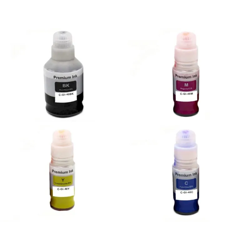 Canon GI40 botella de tinta compatible 3385C001, 3400C001, 3401C001, 3402C001
