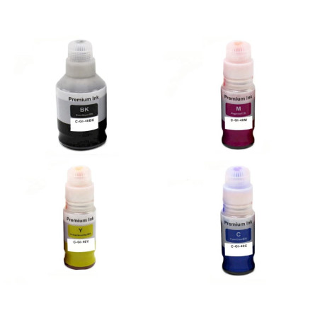 Canon GI40 botella de tinta compatible 3385C001, 3400C001, 3401C001, 3402C001