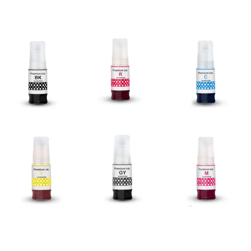 Canon GI43 botella de tinta compatible 4698C001, 4672C001, 4680C001, 4689C001, 4716C001, 4707C001