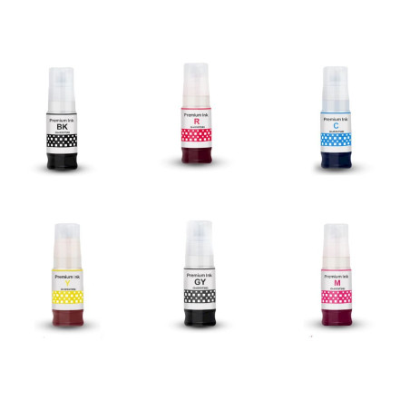 Canon GI43 botella de tinta compatible 4698C001, 4672C001, 4680C001, 4689C001, 4716C001, 4707C001