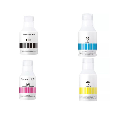Canon GI46 botella de tinta compatible 4411C001, 4427C001, 4428C001, 4429C001