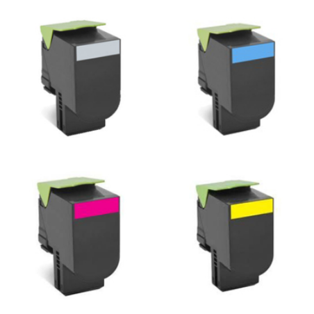 Toner CX310 / CX410 / CX510 compatible a Lexmark 80C2SK0 /