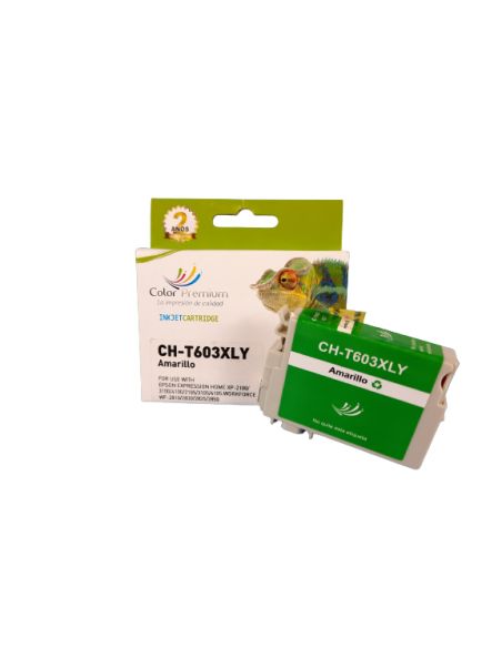 Epson 603Y amarillo caja y cartucho