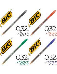 Boligrafo BIC cristal 0,32mm