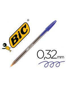 Boligrafo BIC cristal 0,32mm 2