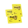 Bloc de notas adhesivas quita y pon post-it 76x76 mm con 100hojas