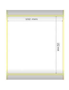 Zebra 800284-605 etiquetas térmicas 102x152mm compatibles Et/Rotolo Z1000D pack12