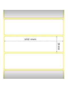 Zebra 880191-038D etiquetas térmicas 102x38mm compatibles Et/Rotolo Z1000D pack12