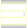 Zebra 880191-038D etiquetas térmicas 102x38mm compatibles Et/Rotolo Z1000D pack12
