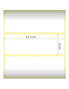 Zebra 880199-025D etiquetas térmicas 51x25mm compatibles Et/Rotolo Z2000D pack12