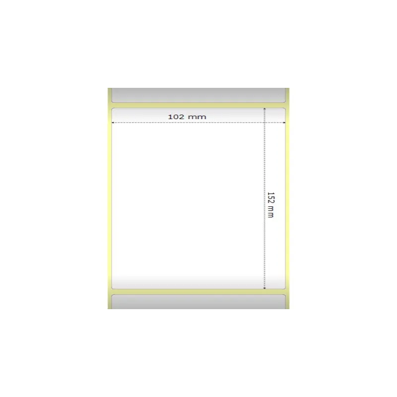 Zebra 200963 etiquetas térmicas 102x152mm compatibles Et/Rotolo Z2000D pack4