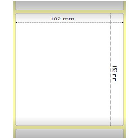 Zebra 200963 etiquetas térmicas 102x152mm compatibles Et/Rotolo Z2000D pack4