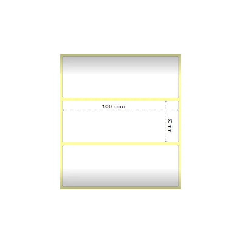 Zebra 87000 etiquetas térmicas 100x50mm compatibles Et/Rotolo Z2000D pack4