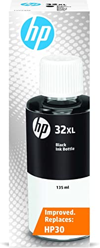 HP 32XL 1VV24AE, Negro, Botella de Tinta de Alta Capacidad...