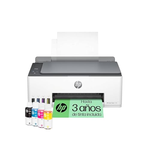 Impresora Multifunción Tinta HP Smart Tank 5105 Wi-Fi, con...