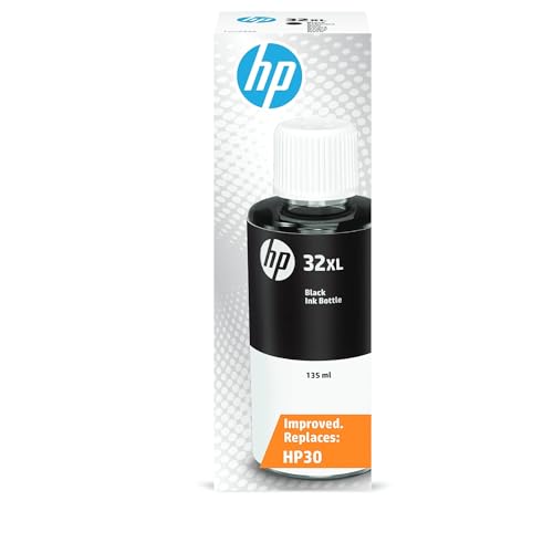 HP 32XL 1VV24AE, Negro, Botella de Tinta de Alta Capacidad...