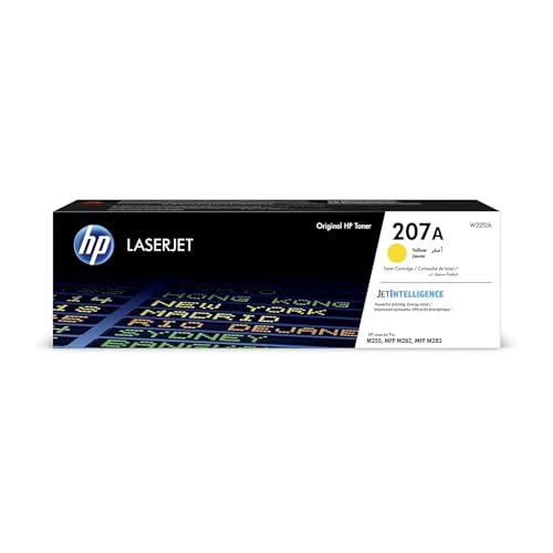 HP 207A W2212A, Amarillo, Cartucho Tóner Original, de 1.250...