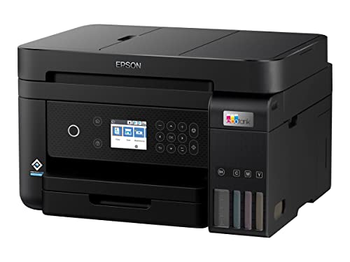 Epson EcoTank ET-2812, Impresora WiFi A4 Multifunción con Depósito de Tinta  Recargable, 3 en 1: Impresión, Copiadora, Escáner, Mobile Printing, Negro