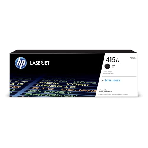 HP 415A W2030A, Negro, Cartucho Tóner Original, de 2.400...