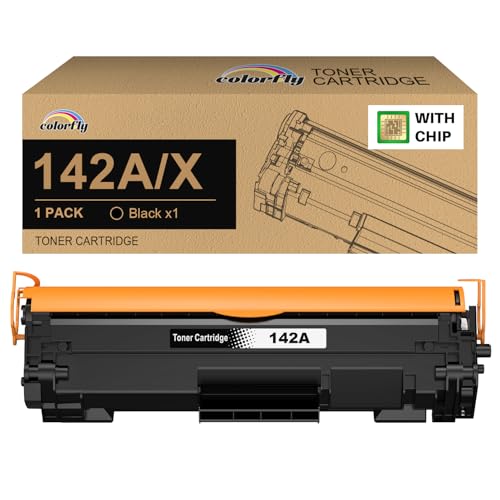 Tóner de 142 A [con Chip] Compatible con HP 142A W1420A...
