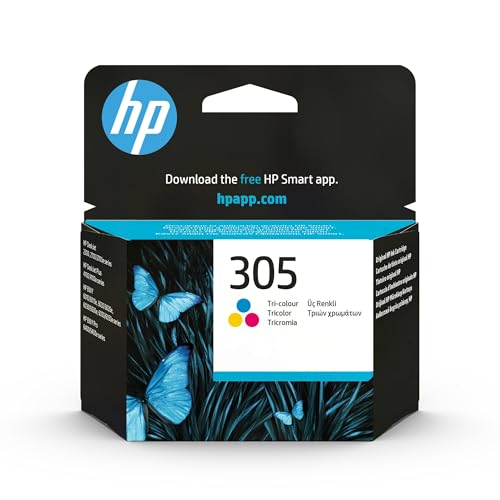 HP 305 3YM60AE, Tricolor, Cartucho de Tinta Original,...