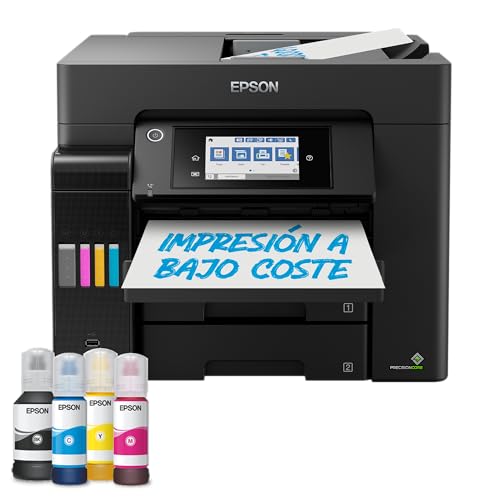 Impresora multifunción EcoTank ET-5850 A4 con depósito de...