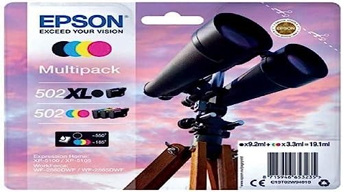 Epson 761158 Multipack 502XL, Paquete de 4