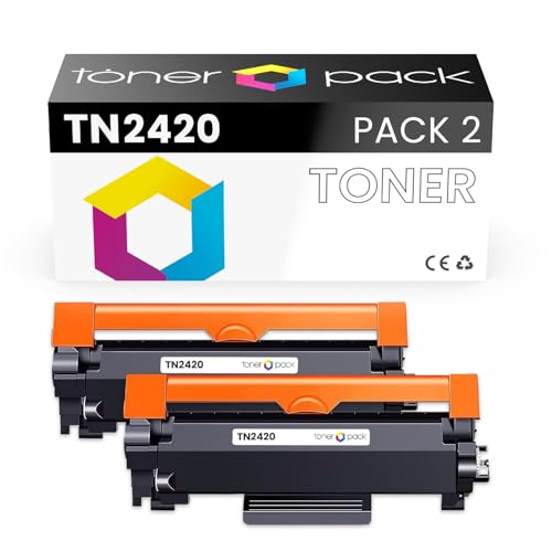 TONER PACK TN2420 Compatible para Brother TN2420 Cartuchos...