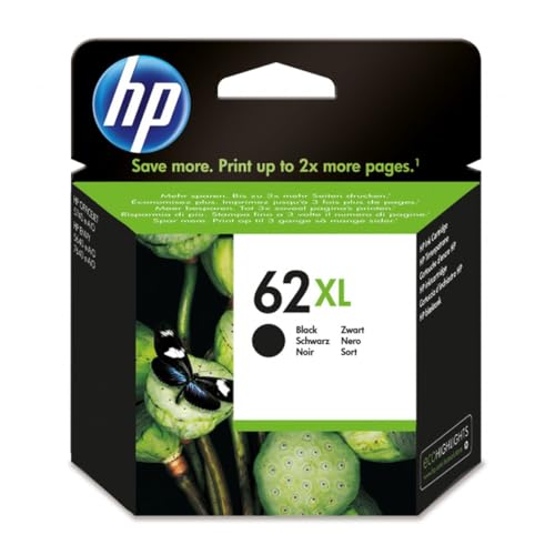 HP 62Xl High Yield Black Original Ink Cartridge, W128251706...