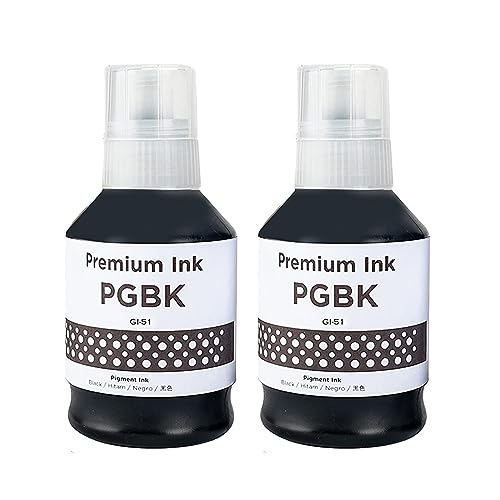 GI51 GI50 Tinta Compatible con Canon GI-51 GI-50 Botella de...