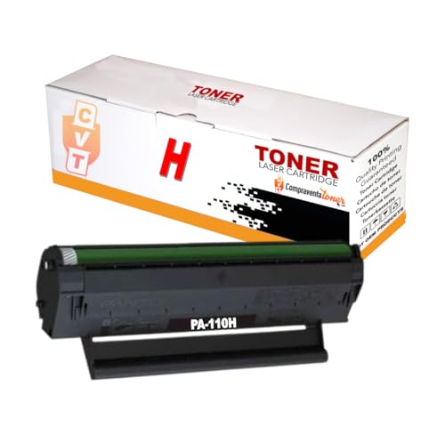 CVT - PA-110H Toner Genérico PA110 Compatible con Pantum...